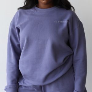 Purple Bybruno Sweatshirt & pants SET
